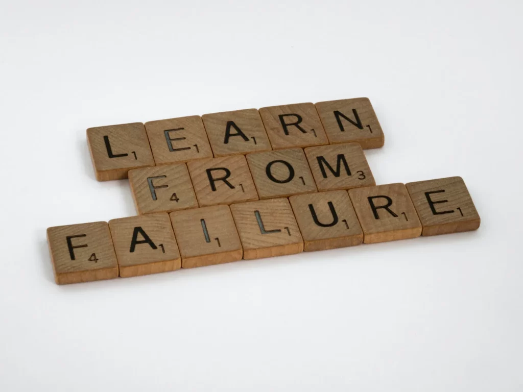 Lär från dina misstag och undvik dem i framtiden